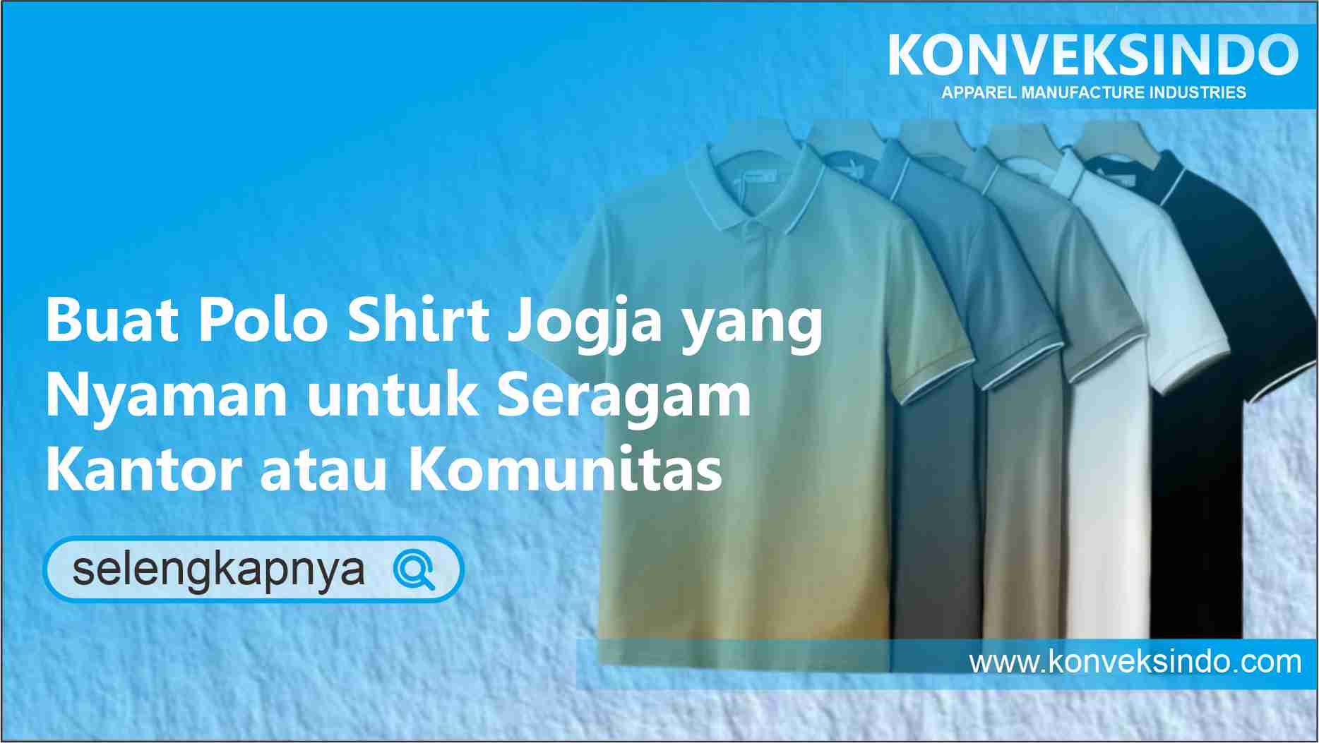 You are currently viewing Buat Polo Shirt Jogja yang Nyaman untuk Seragam Kantor atau Komunitas