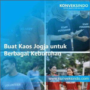Buat Kaos Jogja untuk Berbagai Kebutuhan