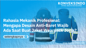Read more about the article Rahasia Mekanik Profesional: Mengapa Desain Anti-Baret Wajib Ada Saat Buat Jaket Wearpack Jogja?