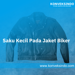 Saku Kecil Pada Jaket Biker
