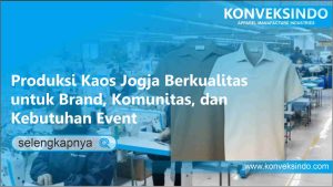 Read more about the article Produksi Kaos Jogja Berkualitas untuk Brand, Komunitas, dan Kebutuhan Event