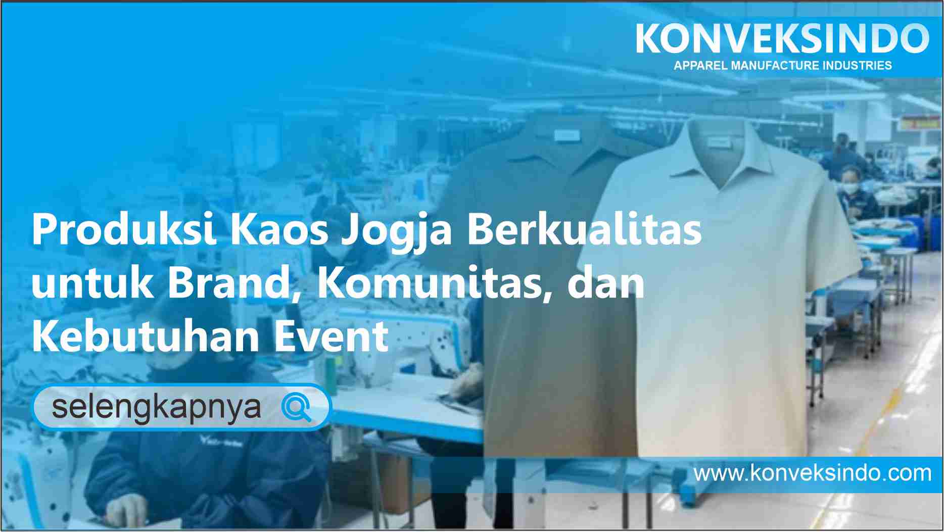 You are currently viewing Produksi Kaos Jogja Berkualitas untuk Brand, Komunitas, dan Kebutuhan Event