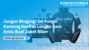 Read more about the article Jangan Bingung! Ini Fungsi Kantong Kecil di Lengan Saat Anda Buat Jaket Biker